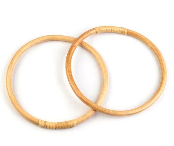 Bambus Taschengriffe / Traumfänger Ø 15 cm